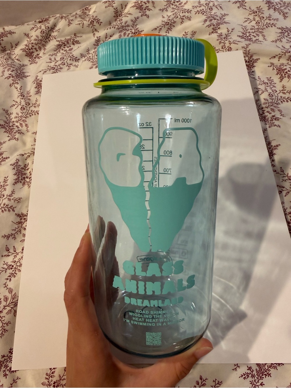 Glass Animals Dreamland Nalgene Water Bottle